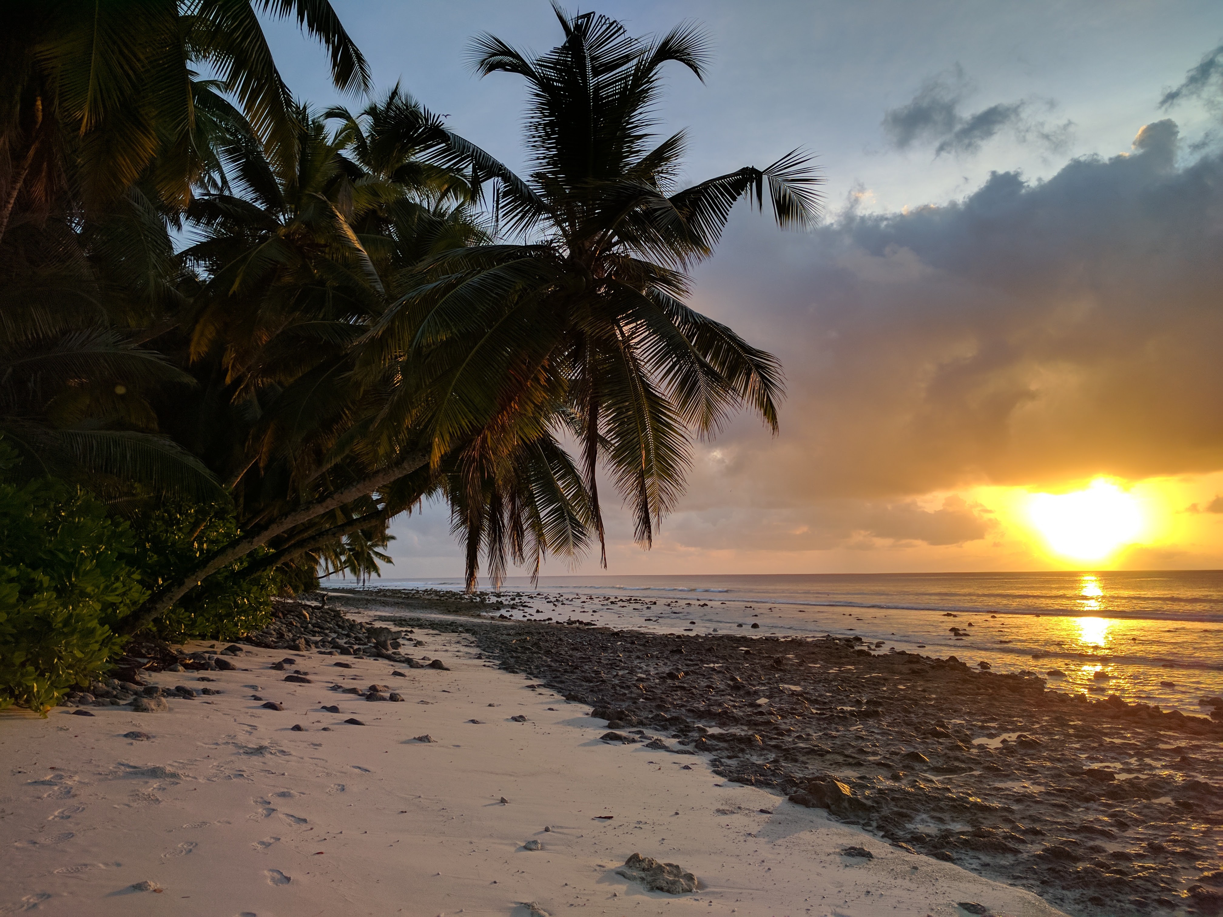 Diego Garcia Sunset